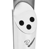 NNEVL Wall Mounted Ashtray Stainless Steel