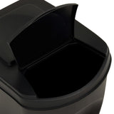 NNEVL Stackable Garbage Bin Boxes 3 pcs Anthracite 75 L Polypropylene