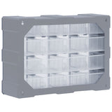 NNEVL Multi-drawer Organiser with 16 Middle Drawers 52x16x37 cm