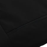 NNEVL Foldable Sunlounger Oxford Fabric Black