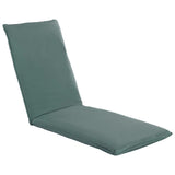 NNEVL Foldable Sunlounger Oxford Fabric Grey