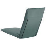 NNEVL Foldable Sunlounger Oxford Fabric Grey