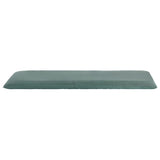 NNEVL Foldable Sunlounger Oxford Fabric Grey