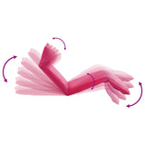 NNEVL Foldable Sunlounger Oxford Fabric Pink