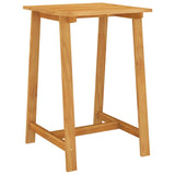 NNEVL 3 Piece Garden Bar Set Brown
