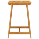 NNEVL 3 Piece Garden Bar Set Brown