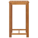 NNEVL 5 Piece Garden Bar Set with Cushions Grey