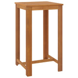 NNEVL 3 Piece Garden Bar Set with Cushions Brown