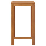 NNEVL 3 Piece Garden Bar Set with Cushions Grey