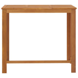 NNEVL 7 Piece Garden Bar Set with Cushions Brown