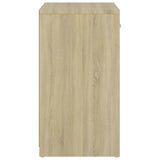 NNEVL Shoe Bench Sonoma Oak 94.5x31x57 cm Chipboard