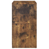 NNEVL Shoe Bench Smoked Oak 94.5x31x57 cm Chipboard