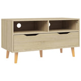 NNEVL TV Cabinet Sonoma Oak 90x40x48.5 cm Chipboard