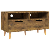 NNEVL TV Cabinet Smoked Oak 90x40x48.5 cm Chipboard