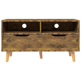 NNEVL TV Cabinet Smoked Oak 90x40x48.5 cm Chipboard