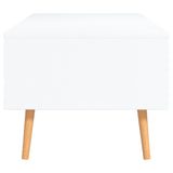NNEVL Coffee Table White 100x49.5x43 cm Chipboard