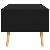 NNEVL Coffee Table Black 100x49.5x43 cm Chipboard