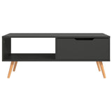NNEVL Coffee Table Grey 100x49.5x43 cm Chipboard
