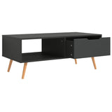 NNEVL Coffee Table Grey 100x49.5x43 cm Chipboard