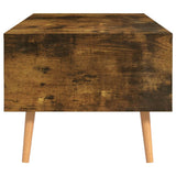 NNEVL Coffee Table Smoked Oak 100x49.5x43 cm Chipboard