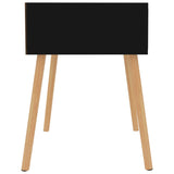 NNEVL Bedside Cabinets 2 pcs High Gloss Black 40x40x56 cm Chipboard