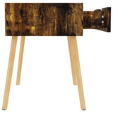 NNEVL Bedside Cabinets 2 pcs Smoked Oak 40x40x56 cm Chipboard