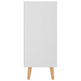 NNEVL Sideboard White 90x30x72 cm Chipboard