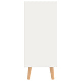 NNEVL Sideboard White and Sonoma Oak 90x30x72 cm Chipboard