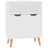 NNEVL Sideboard White 60x30x72 cm Chipboard