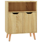 NNEVL Sideboard Sonoma Oak 60x30x72 cm Chipboard