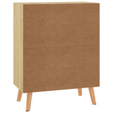 NNEVL Sideboard Sonoma Oak 60x30x72 cm Chipboard