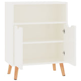 NNEVL Sideboard High Gloss White 60x30x72 cm Chipboard