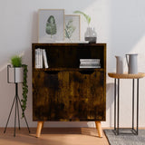 NNEVL Sideboard Smoked Oak 60x30x72 cm Chipboard