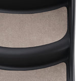NNEVL Folding 3-Step Dog Stairs Black