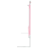NNEVL Toddler Safety Bed Rail Pink 190x25 cm Fabric