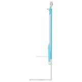 NNEVL Toddler Safety Bed Rail Blue 90x25 cm Fabric