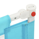 NNEVL Toddler Safety Bed Rail Blue 200x25 cm Fabric