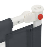 NNEVL Toddler Safety Bed Rail Dark Grey 100x25 cm Fabric