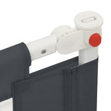 NNEVL Toddler Safety Bed Rail Dark Grey 160x25 cm Fabric