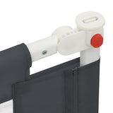 NNEVL Toddler Safety Bed Rail Dark Grey 180x25 cm Fabric