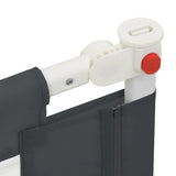 NNEVL Toddler Safety Bed Rail Dark Grey 190x25 cm Fabric