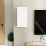 NNEVL TV Cabinet White 30.5x30x60 cm Chipboard