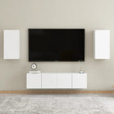 NNEVL TV Cabinet White 30.5x30x60 cm Chipboard