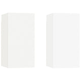 NNEVL TV Cabinets 2 pcs White 30.5x30x60 cm Chipboard