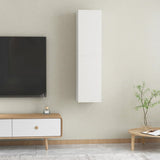 NNEVL TV Cabinets 2 pcs White 30.5x30x60 cm Chipboard