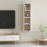 NNEVL TV Cabinets 2 pcs White 30.5x30x60 cm Chipboard