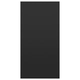 NNEVL TV Cabinet Black 30.5x30x60 cm Chipboard