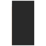 NNEVL TV Cabinet Black 30.5x30x60 cm Chipboard