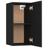 NNEVL TV Cabinet Black 30.5x30x60 cm Chipboard