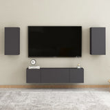 NNEVL TV Cabinet Grey 30.5x30x60 cm Chipboard